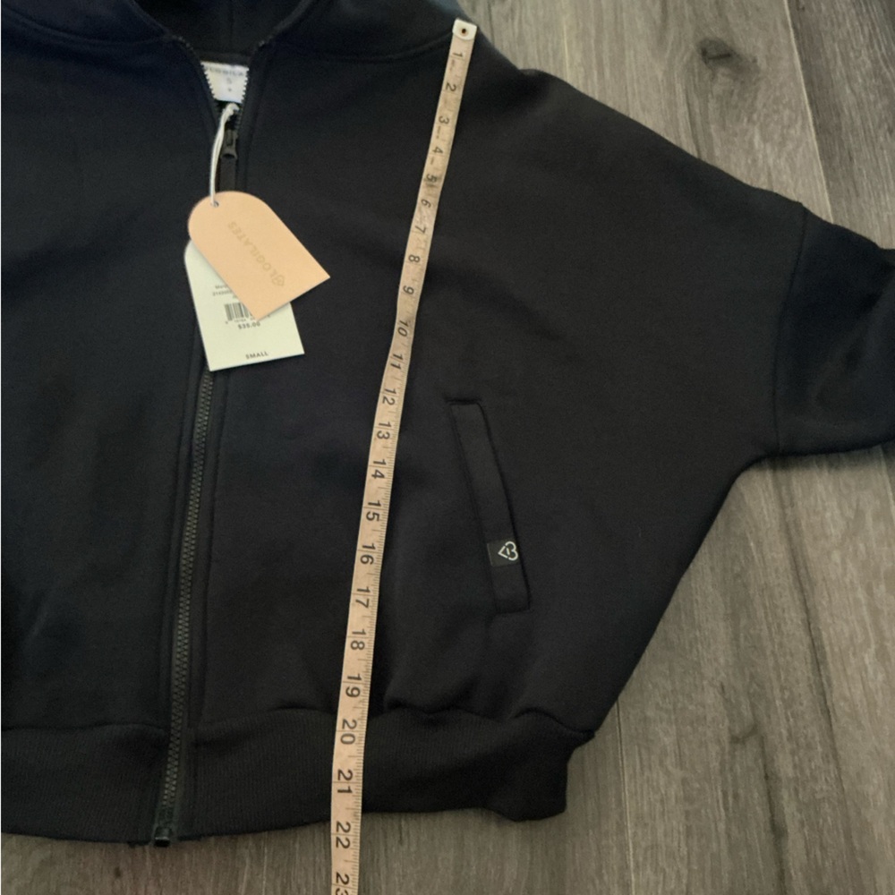 Black Women's Hoodie - Picture 14 of 16